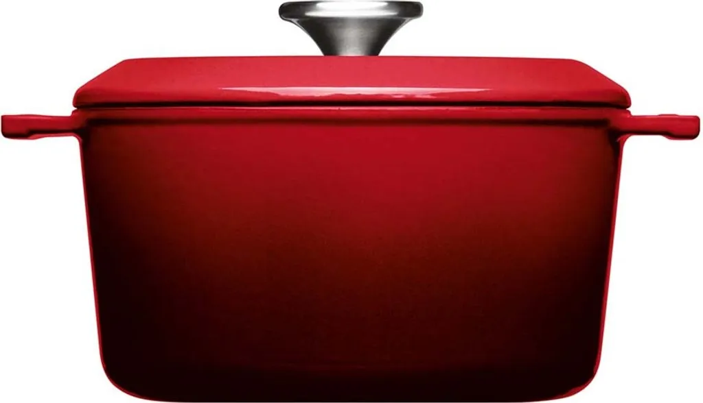 Woll Iron Kochtopf Gusseisen 20 Cm Rot 1 Woll Iron Kochtopf Gusseisen 20 Cm Rot