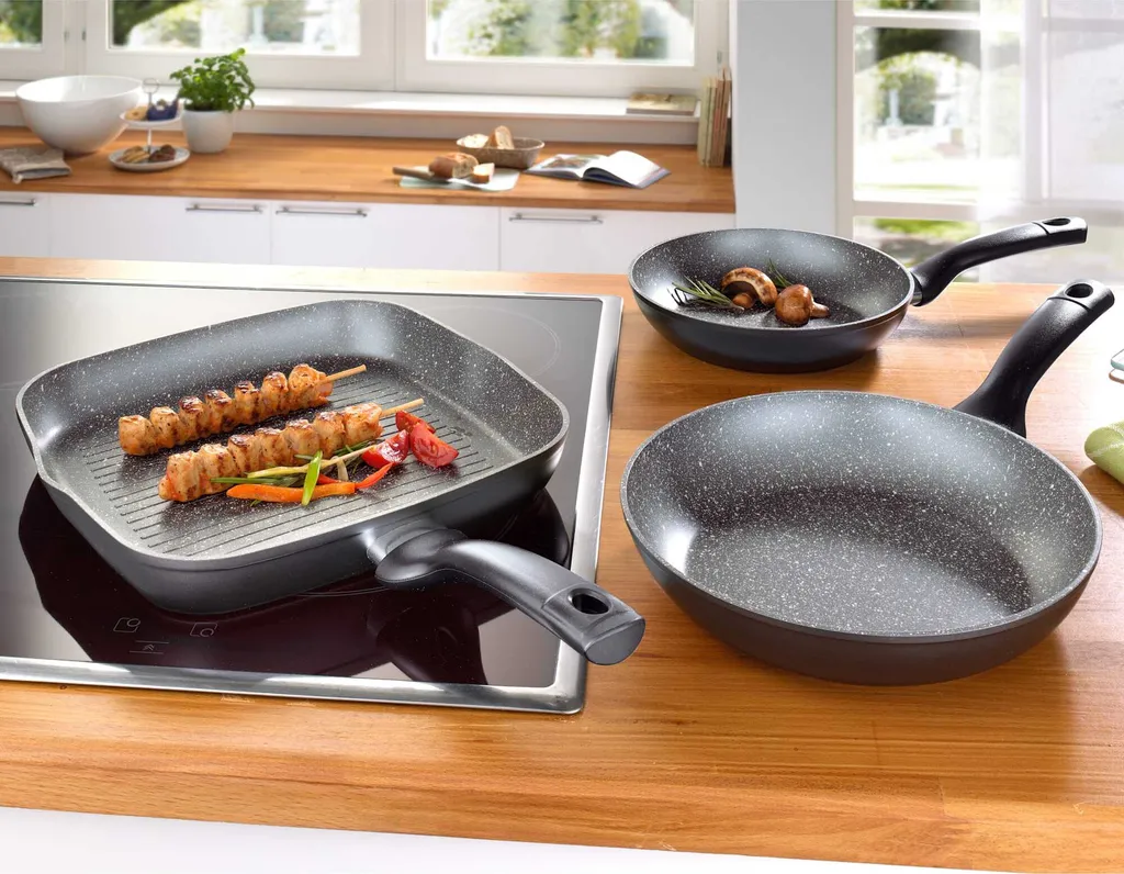 Pfannen-Set Gourmet Granit 3-tlg. 6 Pfannen-Set Gourmet Granit 3-tlg. – Bild 6
