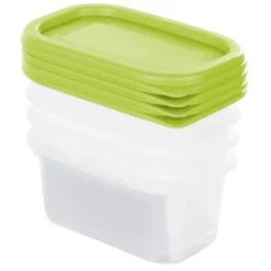 ROTHO Set Gefrierdosen 4 X 0.2 L DOMINO, Farbe:Limettengrün -Küchenzauber Günstiges Geschäft f02a0dc07462d6cca73eff8434ef5416