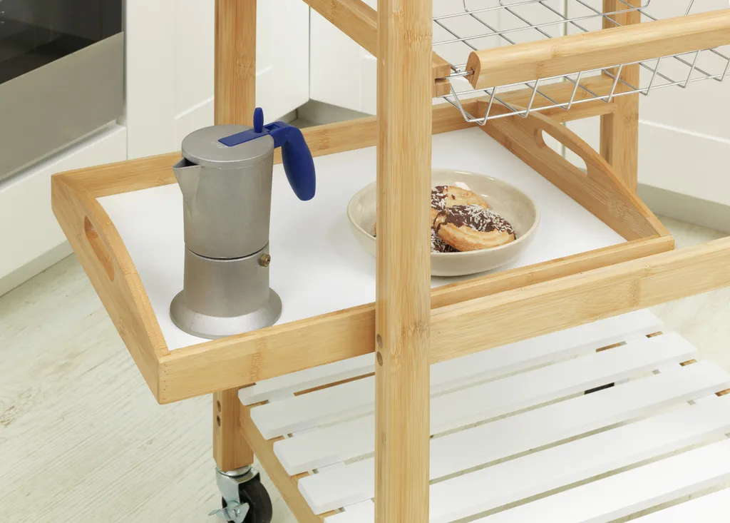 Wenko Küchenwagen Finja Aus Bambus 13 Wenko Küchenwagen Finja Aus Bambus – Bild 13