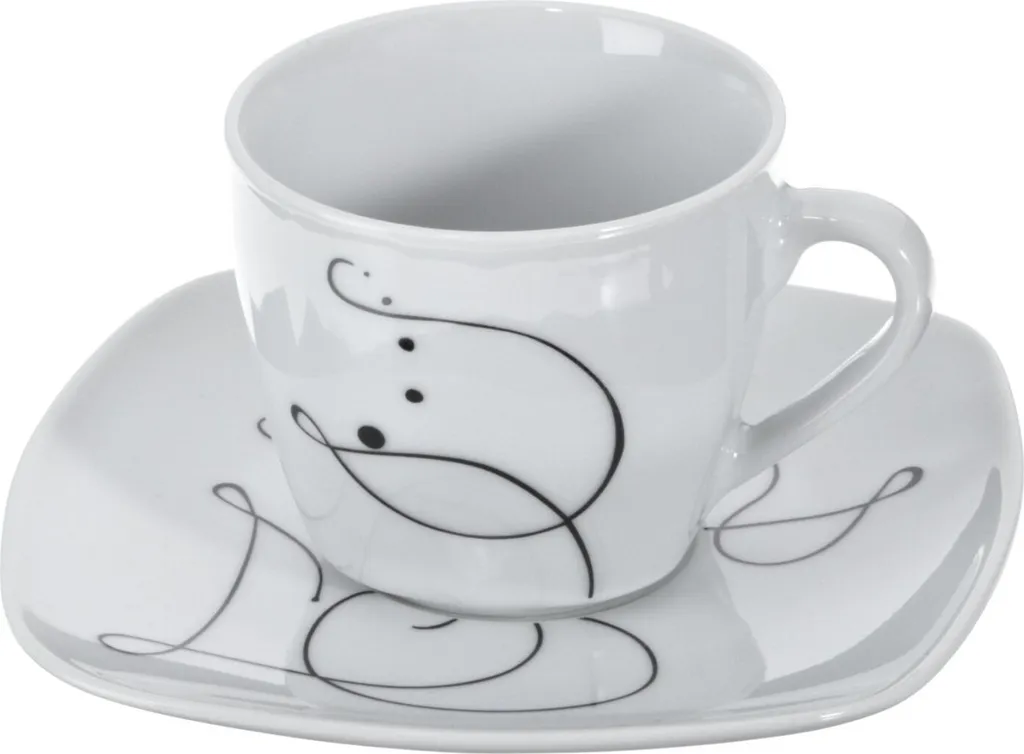 Mäser 921344 Chanson Kombiservice, Für 6 Personen, Weiß, 30-teilig (1 Set) 5 Mäser 921344 Chanson Kombiservice, Für 6 Personen, Weiß, 30-teilig (1 Set) – Bild 5