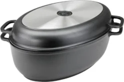 Universalbräter 7,5 L Alu-Gussbräter Multi-Grill-Bräter Deckel = Auflaufform -Küchenzauber Günstiges Geschäft f6169a29c722ddb757a20f7de88d48f8