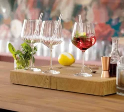 Nachtmann Gin&Tonic + 4 Glastrinkhalme 7574/8tlg. Tastes Good 103143 -Küchenzauber Günstiges Geschäft f7838c04a1515c24f8ce96247a34dfcf