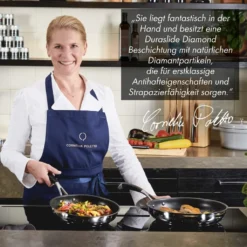 CORNELIA POLETTO BY ZWILLING Bratpfannen, Set 3-teilig (20 Cm + 24 Cm + 28 Cm) -Küchenzauber Günstiges Geschäft fb28e20624edb5bb900f75e2fe217713