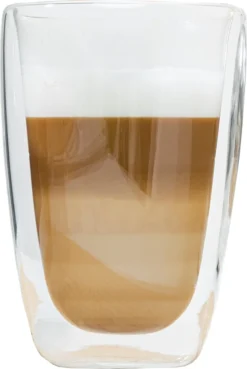 Latte Macchiato-Gläser 400ml Doppelwandig Isolierglas Extra Lang Warmhaltend Maße ≈9 X 14cm (4 Stück) -Küchenzauber Günstiges Geschäft fc3da0b67b1054a2180488e27f386861