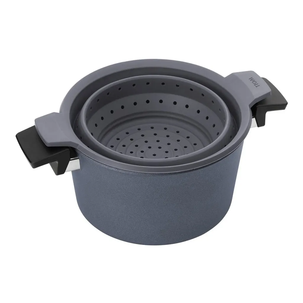 Woll Concept Plus Gusstopf Ø 28 Cm 7,5 Liter Mit Siebeinsatz 6 Woll Concept Plus Gusstopf Ø 28 Cm 7,5 Liter Mit Siebeinsatz – Bild 6