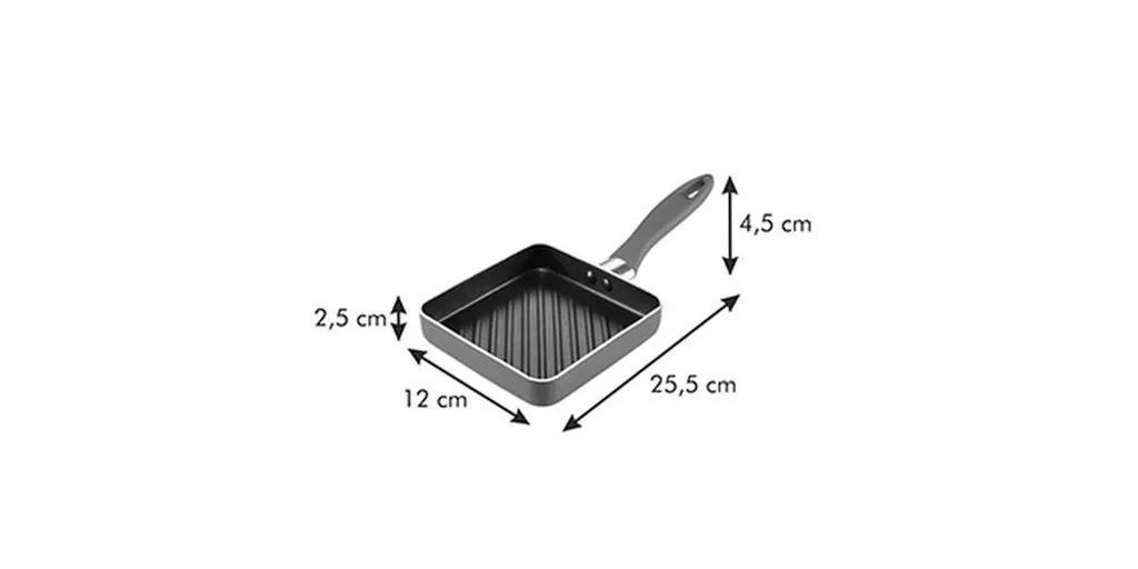 Grillpfanne PRESTO MINI 12 X 12 Cm 2 Grillpfanne PRESTO MINI 12 X 12 Cm – Bild 2