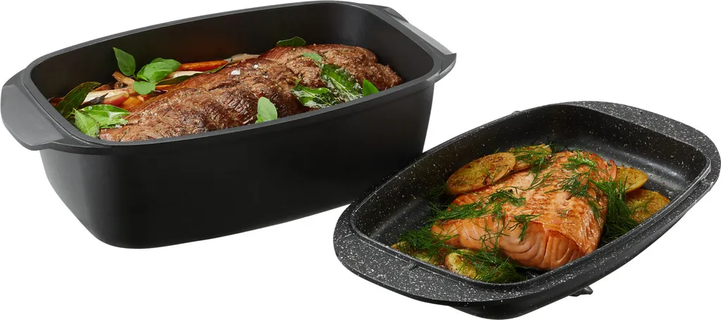 Russell Hobbs RH Aluguss Bräter 2teilig 1 Russell Hobbs RH Aluguss Bräter 2teilig